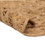 Hand-braided round jute area rug 120 cm by , Rugs - Ref: Foro24-344966, Price: 67,23 €, Discount: %