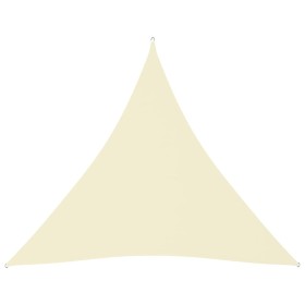 Cream Oxford fabric triangular sail awning 4.5x4.5x4.5 m by vidaXL, Umbrellas - Ref: Foro24-135233, Price: 36,99 €, Discount: %