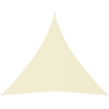 Cream Oxford fabric triangular sail awning 4.5x4.5x4.5 m by vidaXL, Umbrellas - Ref: Foro24-135233, Price: 37,10 €, Discount: %