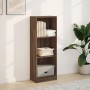 Engineered wood brown oak bookshelf 40x24x109 cm by , Bookcases and shelves - Ref: Foro24-857780, Price: 42,31 €, Discount: %