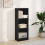 Engineered wood black shelf 40x24x109 cm by , Bookcases and shelves - Ref: Foro24-857775, Price: 43,37 €, Discount: %