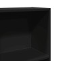 Engineered wood black shelf 40x24x109 cm by , Bookcases and shelves - Ref: Foro24-857775, Price: 43,37 €, Discount: %