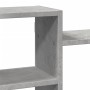 Engineered wood gray concrete wall shelf 129x18x42 cm by , Shelves and shelves - Ref: Foro24-853221, Price: 42,57 €, Discount: %