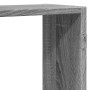 Estante de pared madera ingeniería gris Sonoma 129x18x42 cm de , Estantes y estanterías - Ref: Foro24-853223, Precio: 49,55 €...