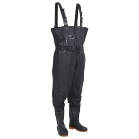 Chest waders with boots and black belt size 39 by , Waders for hunting and fishing - Ref: Foro24-4017000, Price: 37,46 €, Dis...