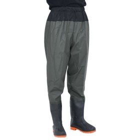 Waist wader with dark green boots size 46 by , Waders for hunting and fishing - Ref: Foro24-4017016, Price: 30,18 €, Discount: %