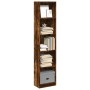 Engineered wood smoked oak bookshelf 40x24x176 cm by , Bookcases and shelves - Ref: Foro24-857796, Price: 61,23 €, Discount: %