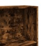 Engineered wood smoked oak bookshelf 40x24x176 cm by , Bookcases and shelves - Ref: Foro24-857796, Price: 61,23 €, Discount: %