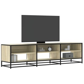 TV stand made of engineered wood in Sonoma oak, 180x40x46 cm. by , TV Furniture - Ref: Foro24-3300806, Price: 143,08 €, Disco...