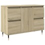 Engineered wood bathroom furniture in Sonoma oak, 80x33x60 cm. by , Bathroom furniture - Ref: Foro24-849682, Price: 87,60 €, ...