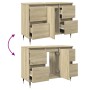 Engineered wood bathroom furniture in Sonoma oak, 80x33x60 cm. by , Bathroom furniture - Ref: Foro24-849682, Price: 87,60 €, ...