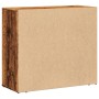 Aparador madera de ingeniería madera envejecida 80x33x70 cm de , Aparadores - Ref: Foro24-857073, Precio: 74,87 €, Descuento: %