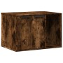 Smokey oak wood cat litter box furniture 60x40x40 cm by , Cat furniture - Ref: Foro24-857728, Price: 57,77 €, Discount: %