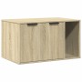 Katzensandmöbel aus Eichenholz Sonoma 80x50x45 cm von , Katzenmöbel - Ref: Foro24-857735, Preis: 86,90 €, Rabatt: %