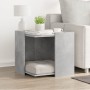 Cat litter box furniture in gray wood and concrete 53x53x51 cm by , Cat furniture - Ref: Foro24-857754, Price: 49,66 €, Disco...