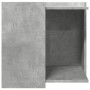 Mueble arenero de gatos madera gris hormigón 53x53x51 cm de , Mobiliario para gatos - Ref: Foro24-857754, Precio: 54,32 €, De...