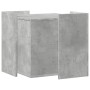 Mueble arenero de gatos madera gris hormigón 53x53x51 cm de , Mobiliario para gatos - Ref: Foro24-857754, Precio: 54,32 €, De...