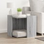 Cat litter box furniture in Sonoma gray wood 53x53x51 cm by , Cat furniture - Ref: Foro24-857756, Price: 55,72 €, Discount: %