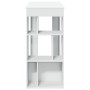 White engineered wood bar table with shelves 102x50x103.5 cm | Foro24|Onlineshop| Casa, Jardín y Más Foro24.es