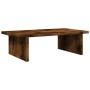 Wooden screen stand, smoked oak engineering, 50x27x15 cm | Foro24|Onlineshop| Casa, Jardín y Más Foro24.es