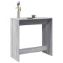 Hoher Barhockertisch aus Sonoma-Gray-Ingenieurholz 102x50x103,5 cm. von , Küchen- und Esstische - Ref: Foro24-854432, Preis: ...