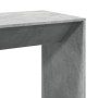 Hoher Barhockertisch aus grauem Beton-Ingenieurholz, 102x50x103,5 cm. von , Küchen- und Esstische - Ref: Foro24-854430, Preis...