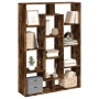 Smoked oak engineered wood bookshelf 102x29x143 cm by , Bookcases and shelves - Ref: Foro24-3310302, Price: 105,34 €, Discoun...