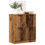 Aparador de madera de ingeniería envejecida 60x30x70 cm de , Aparadores - Ref: Foro24-856840, Precio: 69,74 €, Descuento: %