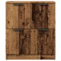 Aparador de madera de ingeniería envejecida 60x30x70 cm de , Aparadores - Ref: Foro24-856840, Precio: 69,85 €, Descuento: %