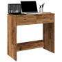 Wooden desk, aged wood engineering, 80x40x75 cm by , Desks - Ref: Foro24-855992, Price: 72,03 €, Discount: %