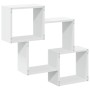 Engineered wood white wall cabinet 78x18x71 cm by , Shelves and shelves - Ref: Foro24-854805, Price: 41,24 €, Discount: %