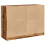 Aparador de madera de ingeniería envejecida 102x37x75,5 cm de , Aparadores - Ref: Foro24-3318724, Precio: 135,85 €, Descuento: %