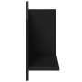 Armario de pared madera de ingeniería negro 70x16,5x30 cm de , Estantes y estanterías - Ref: Foro24-854851, Precio: 29,34 €, ...