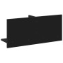 Armario de pared madera de ingeniería negro 70x16,5x30 cm de , Estantes y estanterías - Ref: Foro24-854851, Precio: 29,34 €, ...