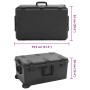 Black PP portable flight case 79.5x52x39 cm by , Camera bags and cases - Ref: Foro24-4007255, Price: 269,81 €, Discount: %