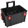 Black PP portable flight case 56.5x45.5x48 cm by , Camera bags and cases - Ref: Foro24-4007260, Price: 133,46 €, Discount: %