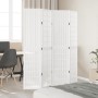 4-panel solid Paulownia wood room divider screen in white. by , Room dividers - Ref: Foro24-358786, Price: 108,34 €, Discount: %