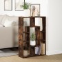 Engineered wood smoked oak bookshelf 63x20x90 cm by , Bookcases and shelves - Ref: Foro24-858142, Price: 52,34 €, Discount: %