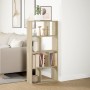 Engineered wood bookshelf in Sonoma oak, 60x20x120 cm by , Bookcases and shelves - Ref: Foro24-858149, Price: 59,79 €, Discou...