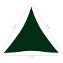 Toldo de vela triangular tela Oxford verde oscuro 4x4x4 m de vidaXL, Sombrillas - Ref: Foro24-135506, Precio: 35,56 €, Descue...