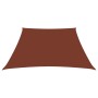 Toldo de vela trapezoidal tela oxford terracota 4/5x4 m de vidaXL, Sombrillas - Ref: Foro24-135409, Precio: 54,92 €, Descuent...