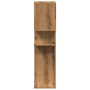 Divider bookcase made of oak wood, artisan engineering, 92x29x112 cm. by , Bookcases and shelves - Ref: Foro24-858128, Price:...