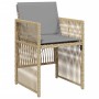 Sillones jardín con cojines 4 uds ratán sintético beige mezcla de , Sillas de jardín - Ref: Foro24-364972, Precio: 195,86 €, ...