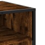 Mueble TV metal y madera ingeniería roble humo 120,5x40x46 cm | Foro24|Onlineshop| Casa, Jardín y Más Foro24.es