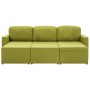 Sofá cama modular de 3 plazas tela verde de , Sofás - Ref: Foro24-288788, Precio: 475,40 €, Descuento: %