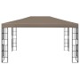 Garden gazebo tent with 4x3 m taupe LED light strip by , Tents and gazebos - Ref: Foro24-3070325, Price: 289,15 €, Discount: %