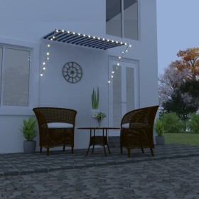 Comprar Toldo retráctil con LED azul y blanco