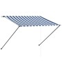 Toldo retráctil con LED azul y blanco 250x150 cm de , Toldos - Ref: Foro24-145903, Precio: 52,39 €, Descuento: %