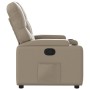 Reclining armchair in synthetic leather, cappuccino color. by , Armchairs - Ref: Foro24-372509, Price: 229,60 €, Discount: %