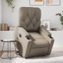 Electric lift chair in artificial leather, cappuccino color. by , Armchairs - Ref: Foro24-3204792, Price: 318,64 €, Discount: %